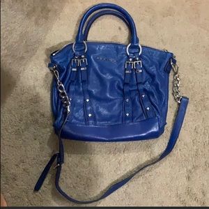 Michael Kors blue purse